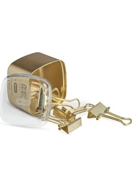 Omega Gold Kıskaç 19 Mm 5 Adet Kutu İçinde Altın Renkli Kırtasiye Seti fiyatları