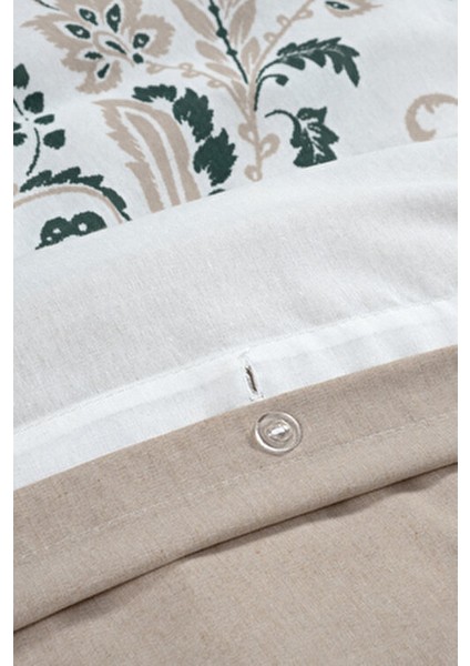 Otantik Çift Kişilik Nevresim Takımı Desenli 200x220 Yüksek Yoğunluklu Pamuk