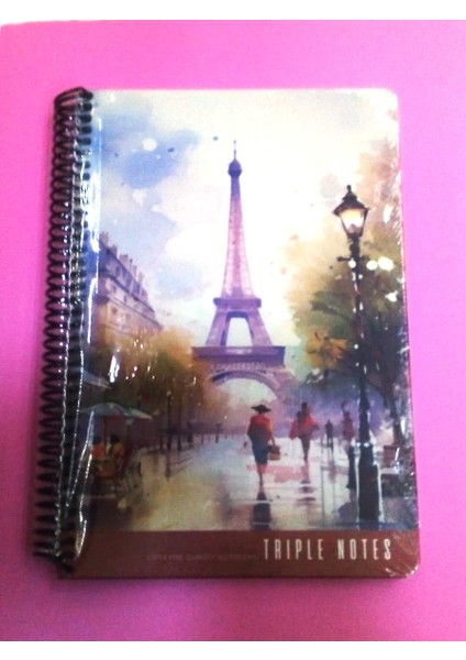 Trıple Notes Spiralli Sert Kapak Defter 1724 80 Yp Çizgili Gıpta fırsatları