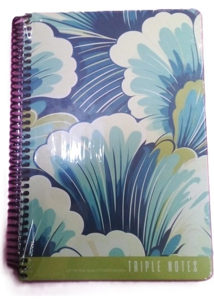 Trıple Notes Spiralli Sert Kapak Defter 1724 80 Yp Çizgili Gıpta