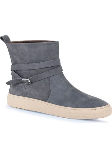 Gri Nubuk Kadın Düz Bot 01WD2601 01WD2601 fiyatları