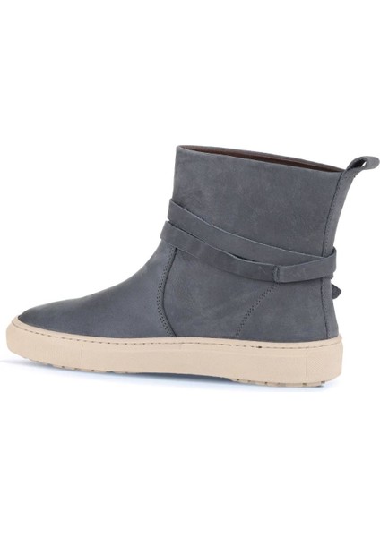Gri Nubuk Kadın Düz Bot 01WD2601 01WD2601 fırsatları