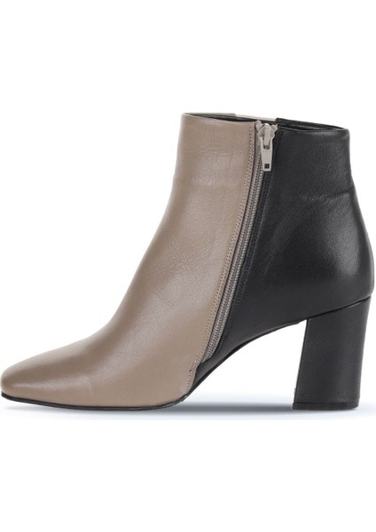 Gri Multi Deri Kadın Topuklu Bot 01WD1001 01WD1001 modelleri