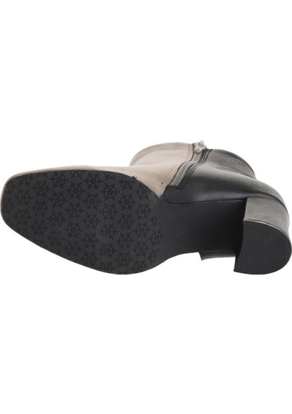 Gri Multi Deri Kadın Topuklu Bot 01WD1001 01WD1001 indirimleri