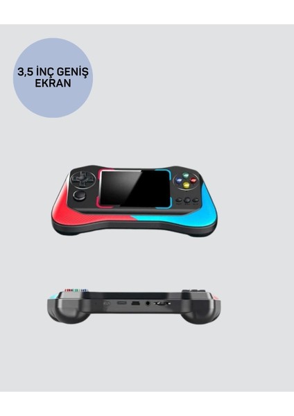 Buğz 500 Oyunlu 3,5” Elde Taşınabilir Mini Oyun Konsolu – Şarjlı, Tv Bağlantılı fırsatları