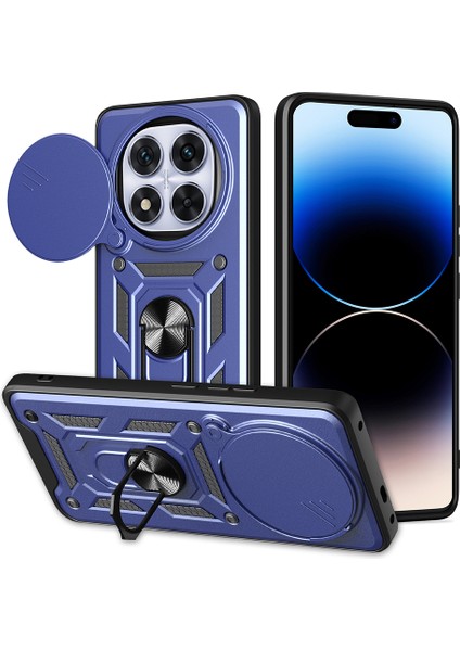 Xiaomi Redmi Note 14 Pro Plus Kılıf Kamera Korumalı Zırh Tank Sürgülü Vega Kapak