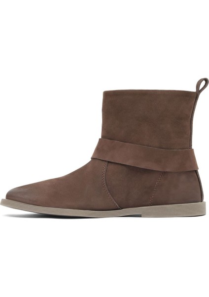 Kahverengi Nubuk Kadın Düz Bot 01WD4211 01WD4211 modelleri