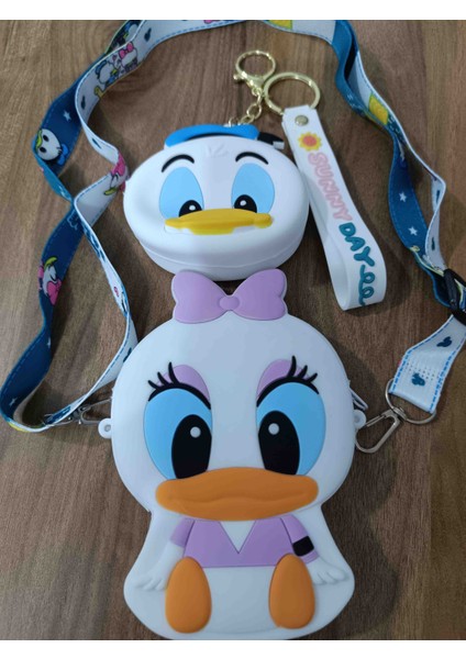 Vak Vak Silikon Çocuk Çanta Cüzdan Anahtarlık fiyatları