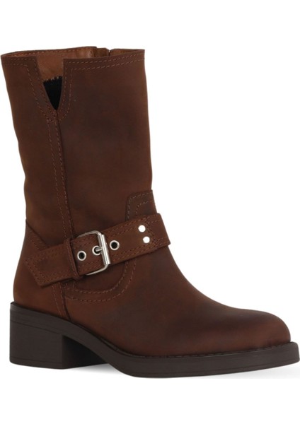 Taba Nubuk Kadın Topuklu Bot 01WF1100 01WF1100 fiyatları