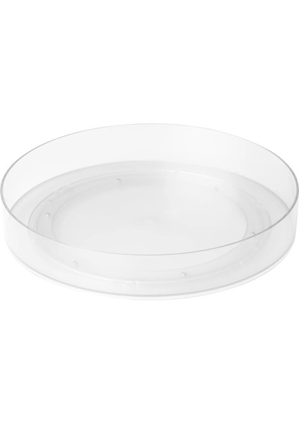 Klıppkaktus Dönen Tabla Şeffaf 28 Cm