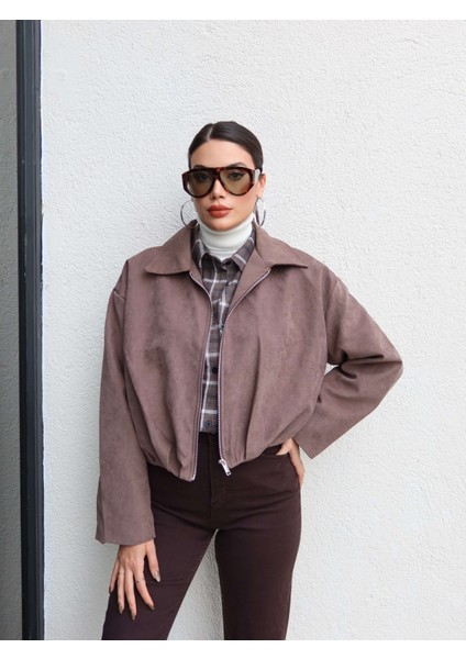 Arkası Pileli Nubuk Ceket fiyatları