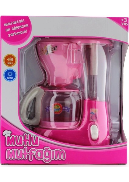 Buğz Mutlu Mutfağım Mini Kahve Makinasi Açık Pembe 0037 fiyatları