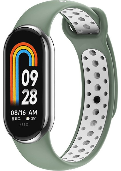 Xiaomi Mi Band 8 Açık ve Yeşil Yedek Kayış (Yurt Dışından)