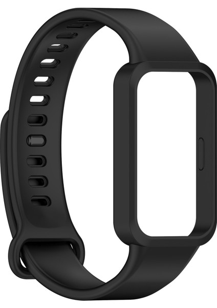 Redmi Band 3/xiaomi Band 9 Active Siyah Için Yedek Kayış (Yurt Dışından)