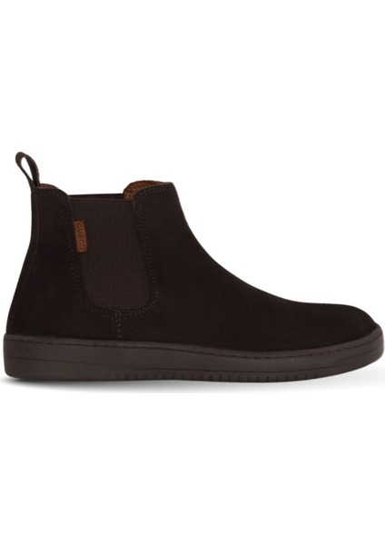 Kahverengi Süet Kadın Düz Bot 01WF1804 01WF1804