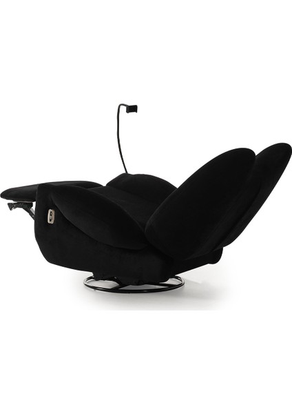 Kara Şövalye Sallanır Elektrikli Tv Koltuğu Dinlenme Berjeri