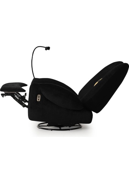 Kara Şövalye Sallanır Elektrikli Tv Koltuğu Dinlenme Berjeri