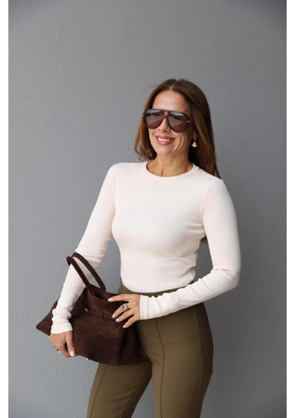 Ekru Fitilli Body modelleri