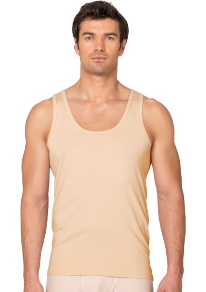 Özkan 10852 3'lü Paket Erkek Premium Esnek Kumaş Pamuklu Modal Kalın Askılı Atlet