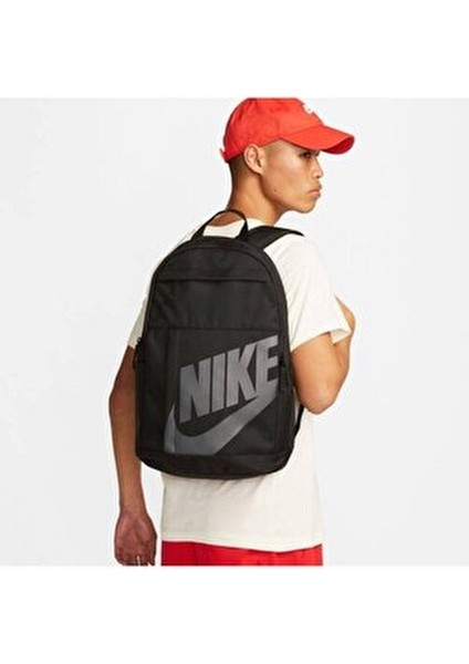 Elemental Hbr Unisex Okul Sırt Çantası 21L Geri Dönüştürülmüş Polyester ile Siyah