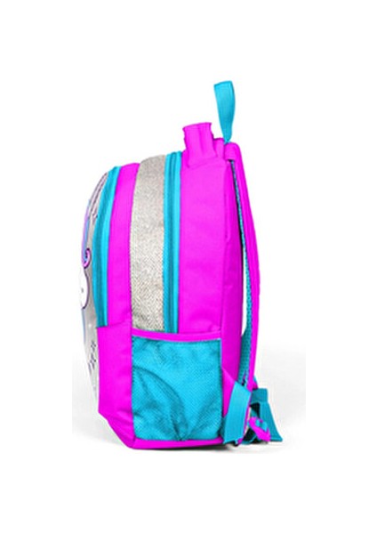 Kids Unicornlu Pembe Gümüş Üç Bölmeli Sırt Çantası 14383 Çocuklar İçin fırsatları