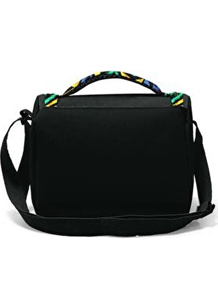 Siyah Grafiti Desenli 3'lü Okul Çanta Seti Ergonomik Kullanım 18 Litre