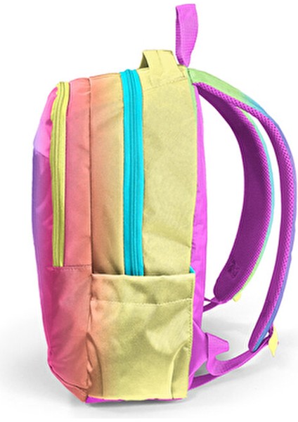 Üç Bölmeli Okul Sırt Çantası Su Geçirmeyen Polyester 22 Litre Çocuklar İçin