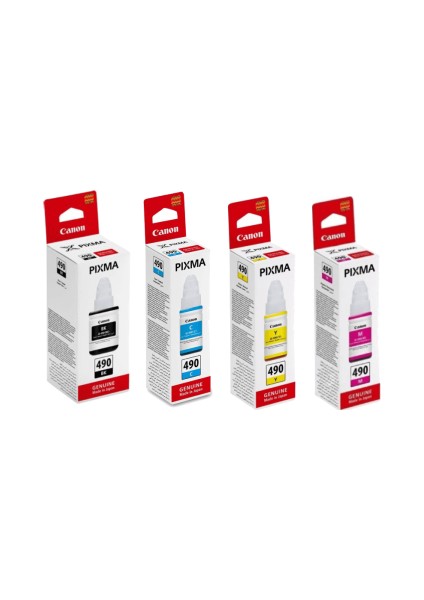 GI-490 / Pixma G1400 / G2400 / G3400 Set Mürekkep fiyatları