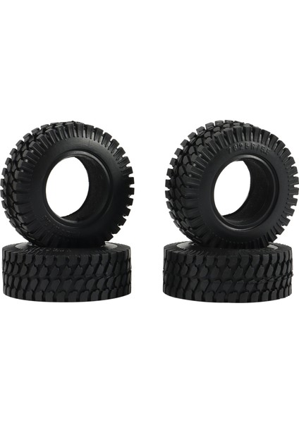 4 Adet 75MM 1.55 Inç Kauçuk Tekerlek Lastikleri Rc Paletli Araba Için Eksenel Yeti Jr 90069 D90 Tf2 Tamiya CC01 LC70 Mst Jımny (Yurt Dışından)