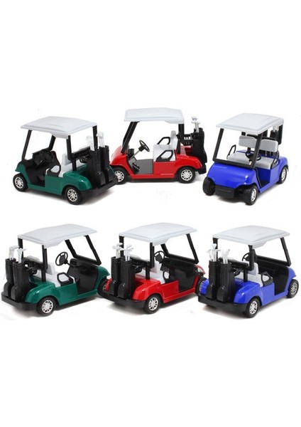 Oyuncak Golf Arabası Golf Alaşımlı Mini Model Golf Arabası Süper Geri Çekme Fonksiyonlu Golf Arabası Oyuncak Yenilik Noel Si Kırmızı Model (Yurt Dışından) fırsatları