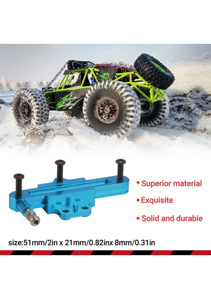 Wltoys 12428 12423 Feiyue Fy-03 Rc Yükseltme Metal Parçaları 12428-0010 Direksiyon Bağlantı Parçası Konumlandırma Koltuğu (Yurt Dışından) fırsatları
