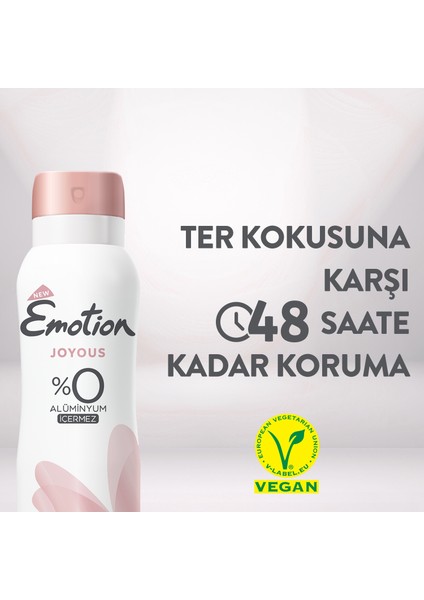 Joyous Kadın Deodorant 6x150 Ml indirimleri
