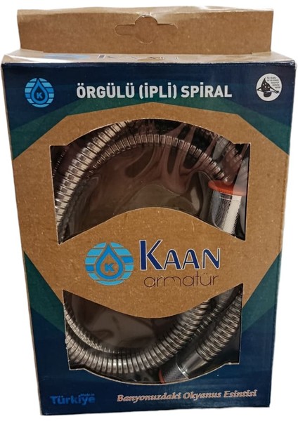 Örgülü(Ipli) Spiral Duş Hortumu