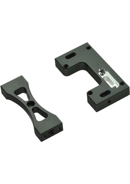 1 Takım Rc Araba Metal Direksiyon Servo Depo Sabit Montaj Braketi Wpl B14 B24 C14 C24 B16 B36 Mn D90 D91, Siyah (Yurt Dışından)