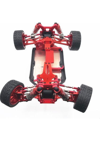 Wltoys 144001 124019 124018 Rc Araba Yükseltme Parçaları Için Metal Şaft Kovanlı Ön ve Arka Salıncak Kolu Takviye Kiti, D (Yurt Dışından) fırsatları