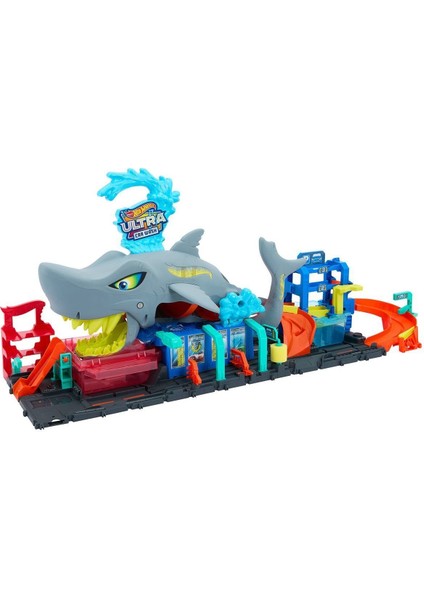 HTN82 Hot Wheels Muhteşem Köpek Balığı Araba Yıkama Oyun Seti fiyatları