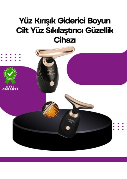 Buğz Şarjlı Yüz Masaj Aleti – Gözenek Sıkılaştırıcı & Cilt Yenileyici Etki