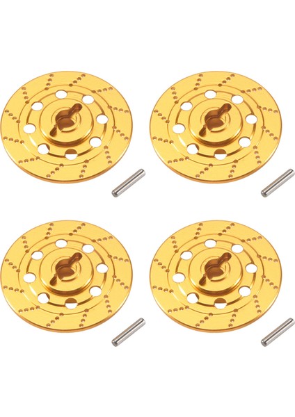 Adet Metal Fren Diski Jant Kutusu Metal Altıgen Adaptör 12MM 1/10 Sakura D4 Yol Yarışı Rc Araba Parçaları, Altın (Yurt Dışından) fiyatları