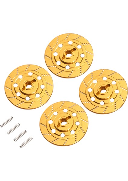 Adet Metal Fren Diski Jant Kutusu Metal Altıgen Adaptör 12MM 1/10 Sakura D4 Yol Yarışı Rc Araba Parçaları, Altın (Yurt Dışından) modelleri
