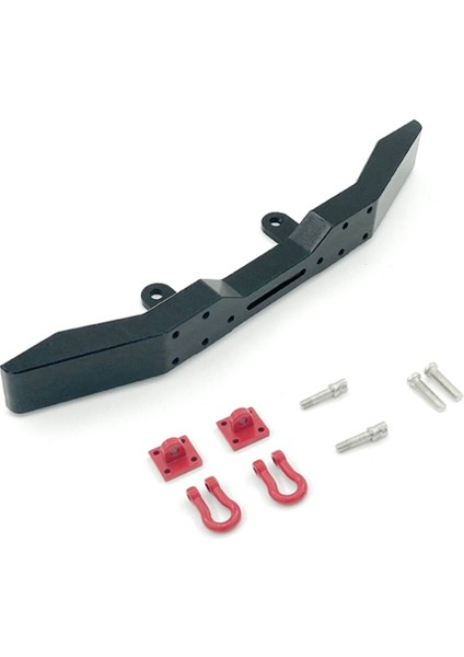 Wpl B14 B24 B16 B36 Jjrc Q60 Q61 Q62 Q63 Rc Araba Yükseltme Parçaları Için Çekme Kancalı Metal Ön Tampon, B (Yurt Dışından)