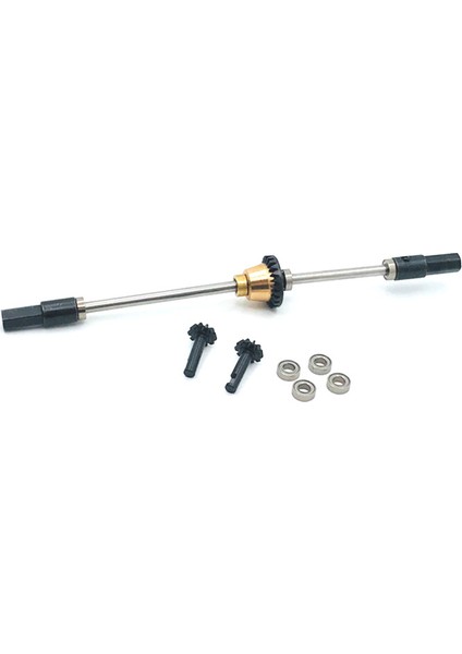 Wpl B14 B24 B16 B36 C14 C24 C34 C44 Q65 1/16 Rc Araba Yükseltme Parçaları, Ön + Orta + Arka Için Metal Köprü Aks Diferansiyeli (Yurt Dışından) modelleri