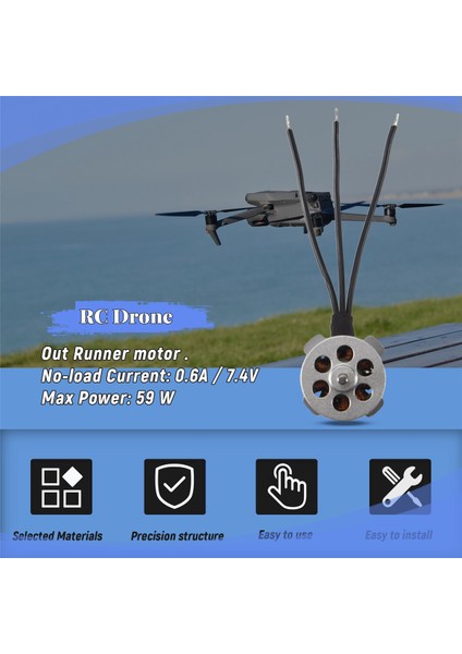 Rc Drone Aksesuarları 10G Fırçasız Motor Çıkışı 1811 3800KV Radyo Kontrollü Uçak Için (Yurt Dışından) fırsatları