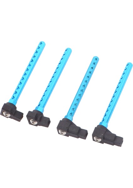 Tamiya TT01 Tt-01 1/10 Rc Araba Yükseltme Parçaları Aksesuarları Için 4 Adet Alüminyum Alaşımlı Gövde Direkleri Montaj Uzatma Seti (Yurt Dışından)