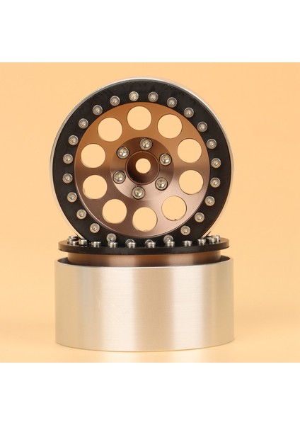 Adet Metal 2.2 Beadlock Tekerlek Göbeği Jantı 1/10 Rc Paletli Eksenel SCX10 RR10 Wraith 90056 90048 Traxxas Trx4 Trx-6,4 (Yurt Dışından) modelleri