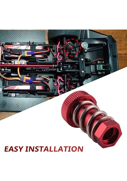 Arrma 1/8 Kraton Senton Talion Typhon 1/7 Infraction Mojave Yükseltme Parçaları Için Kelepçe Somunlu Metal Servo Koruyucu Boru,1 (Yurt Dışından) fırsatları