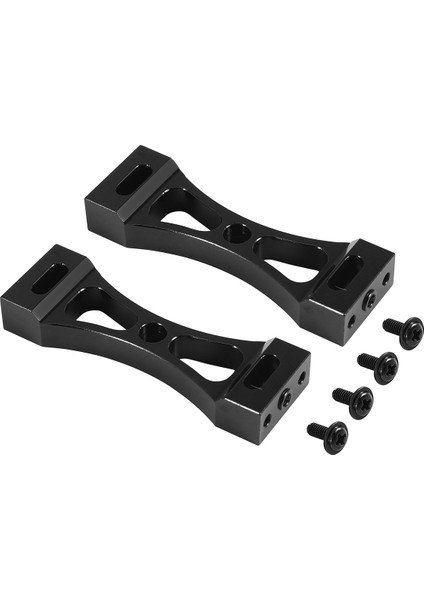 2 Adet Metal Braket Wpl B1 B14 B16 B24 C14 C24 B36 Mn D90 D91 Rc Araba Yükseltme Metal Kendin Yap Parça Kiti, Siyah (Yurt Dışından)