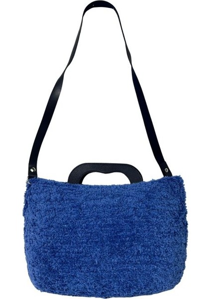 0744 El Örgüsü Puffy Ip Kadın Omuz Çantası / 22 cm x 39 cm fiyatları