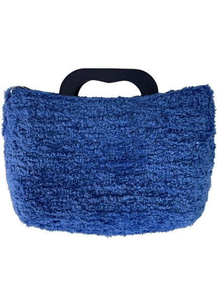 0744 El Örgüsü Puffy Ip Kadın Omuz Çantası / 22 cm x 39 cm fırsatları