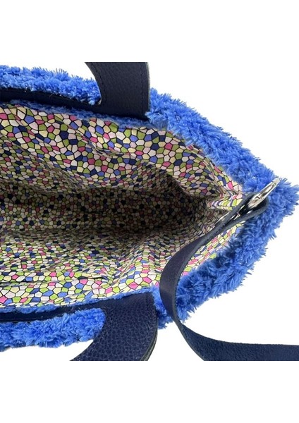 0744 El Örgüsü Puffy Ip Kadın Omuz Çantası / 22 cm x 39 cm indirimleri