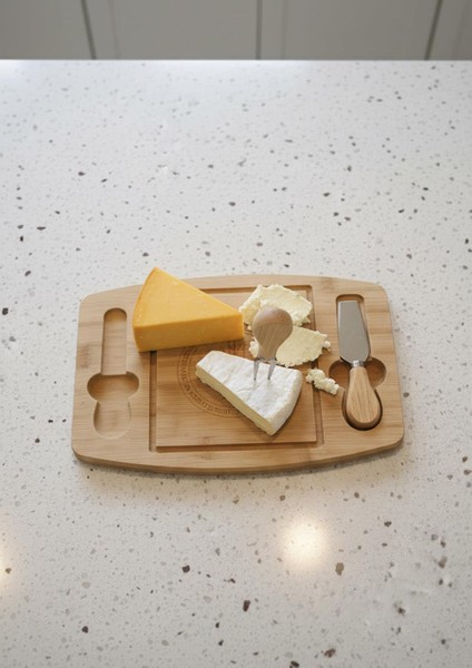 Bambu Peynir Tabağı - Peynir Sunumluk Seti- 3 Parça fiyatları